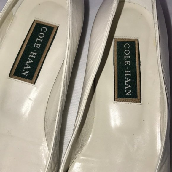 Vintage COLE HAAN Sand/Beige Leather Shoes - Picture 7 of 7